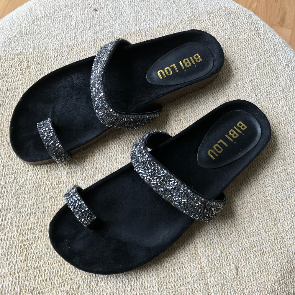 Anthropologie: Star Gaze Berkenstock Sandals